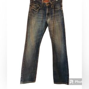 LEVI’S WOMENS Y2K UNISEX 514 SLIM STRAIGHT CUT  BLUE JEANS SIZE W 32  L30 RETRO